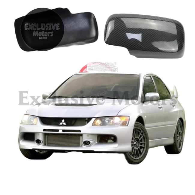 Carbon Fiber Mirror Cover For Mitsubishi Lancer Evolution