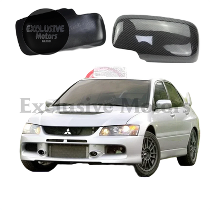 Carbon Fiber Mirror Cover For Mitsubishi Lancer Evolution