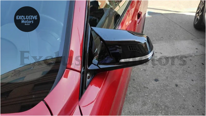 Carbon Fiber Pattern Side Mirror Covers For Bmw F Series