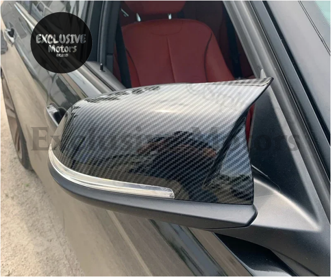 Carbon Fiber Pattern Side Mirror Covers For Bmw F Series