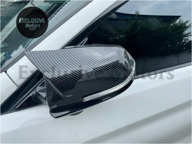 Carbon Fiber Pattern Side Mirror Covers For Bmw F Series