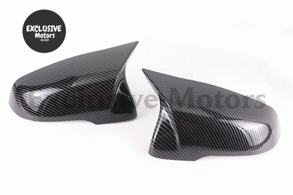 Carbon Fiber Pattern Side Mirror Covers For Bmw F Series