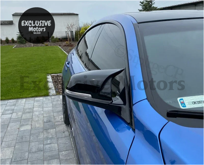 Carbon Fiber Pattern Side Mirror Covers For Bmw F Series