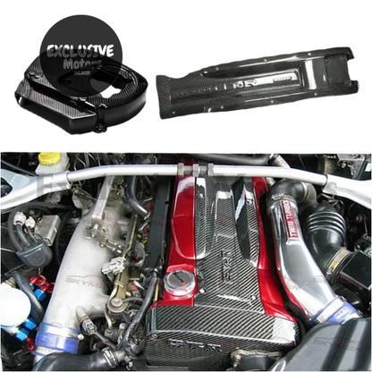 Carbon Fiber Rb26Dett Cam Cover For Nissan Skyline R32 R33 R34 Gtr