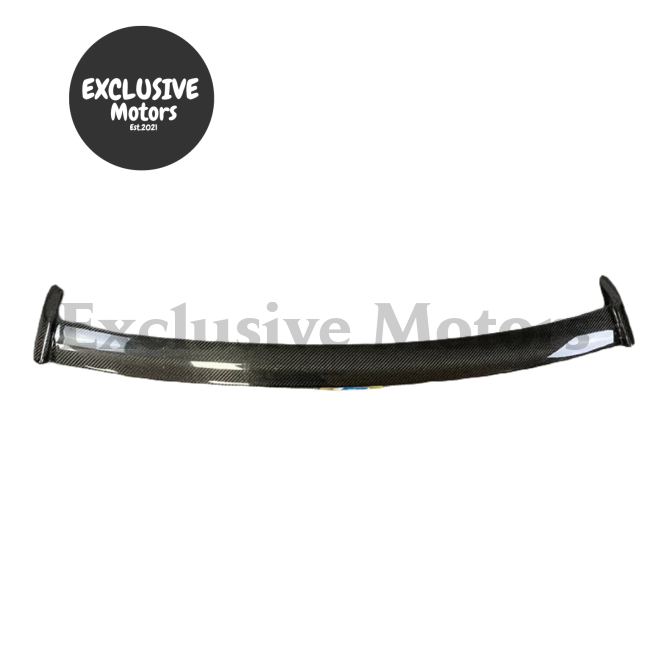 Carbon Fiber Rear Roof Spoiler Window Wing Lip For Subaru Impreza Wrx Sti