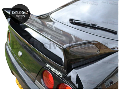 Carbon Fiber Rear Spoiler Blade For Nissan Skyline R33 Gtr 1995-1998