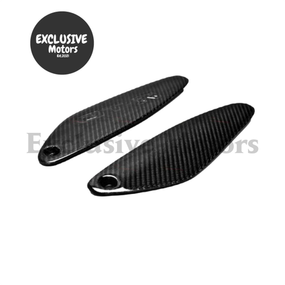 Carbon Fiber Rear Spoiler End Caps For Nissan Skyline R33 Gtr 1995-1998