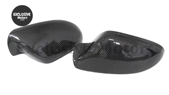 Carbon Fiber Rear View Mirror Cover For Audi A6/A6L/S6/Rs6 (2012-2018)