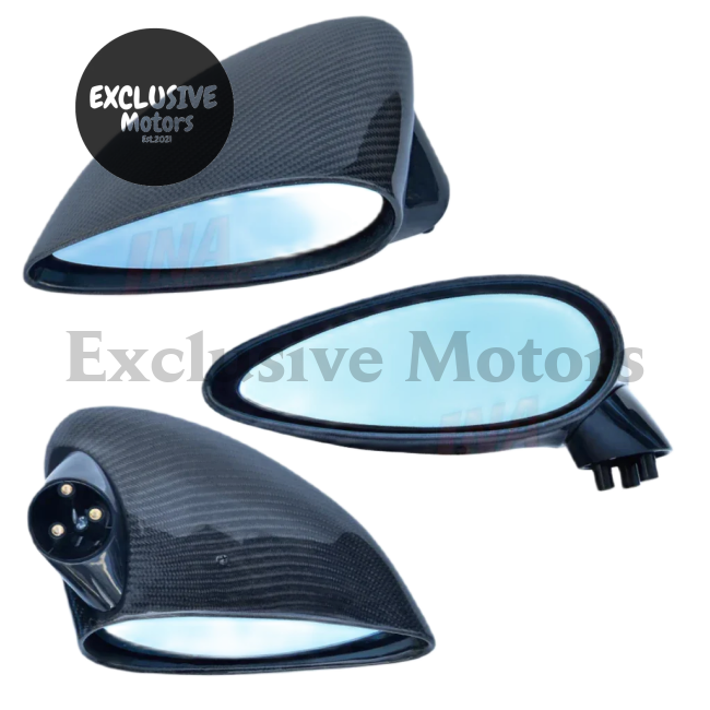 Carbon Fiber Rear View Side Mirrors For Honda Jazz/Fit (2008-2013)