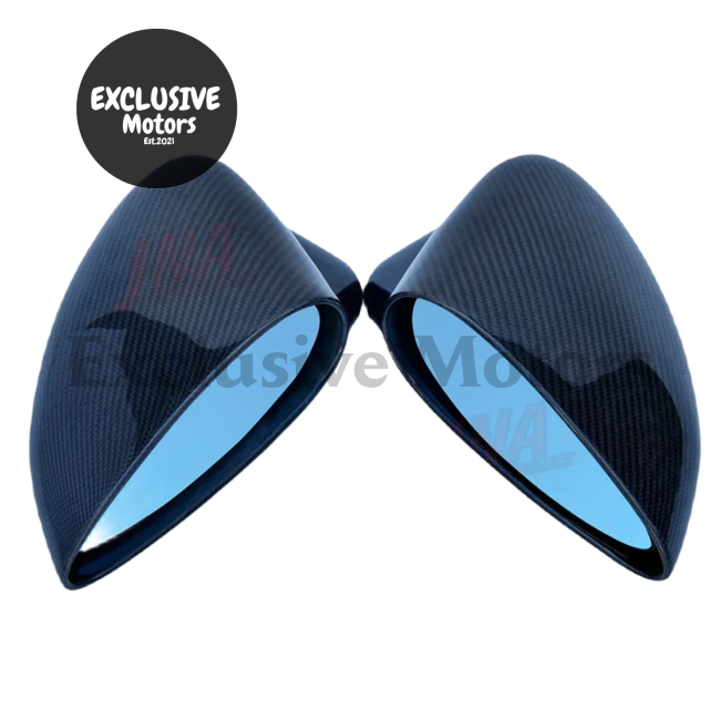 Carbon Fiber Rear View Side Mirrors For Honda Jazz/Fit (2008-2013)