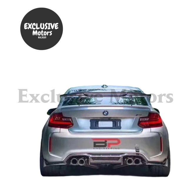 Carbon Fiber Rear Wing Spoiler For Bmw