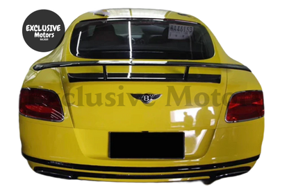 Carbon Fiber Rear Wing Trunk Lip Spoiler For Bentley Continental Gt