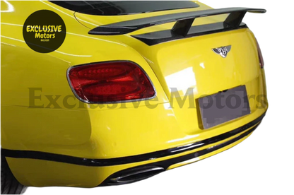 Carbon Fiber Rear Wing Trunk Lip Spoiler For Bentley Continental Gt