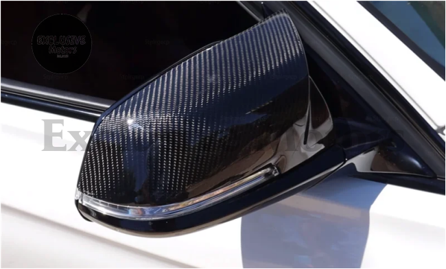 Carbon Fiber Side Mirror Cap For Bmw & Toyota Supra