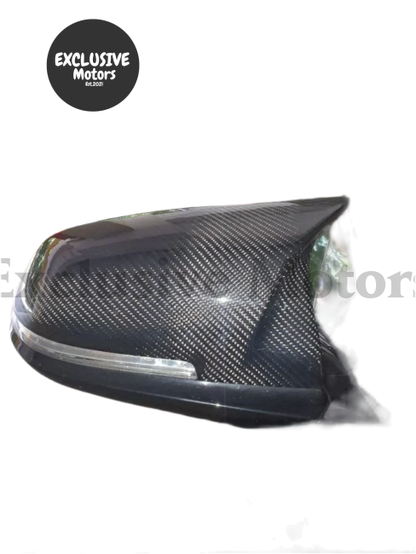 Carbon Fiber Side Mirror Cap For Bmw & Toyota Supra