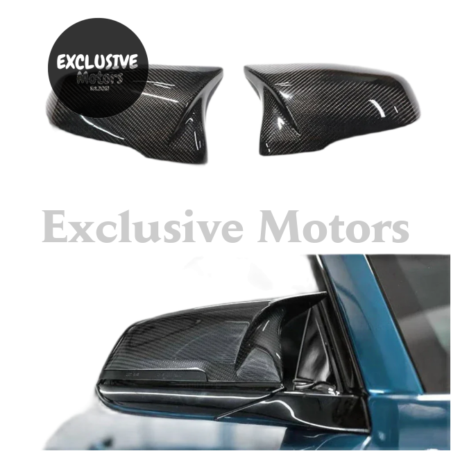 Carbon Fiber Side Mirror Cap For Bmw & Toyota Supra