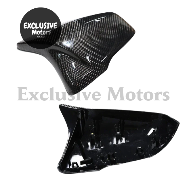 Carbon Fiber Side Mirror Cap For Bmw & Toyota Supra