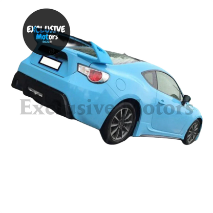 Carbon Fiber Style Gt Rear Trunk Wing Spoiler For Subaru Brz/Toyota 86