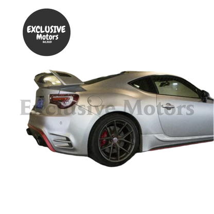 Carbon Fiber Style Gt Rear Trunk Wing Spoiler For Subaru Brz/Toyota 86