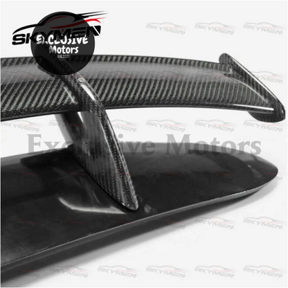 Carbon Rear Wing With Frp Base For Mini Cooper