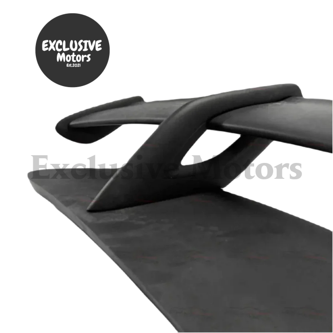 Carbon Rear Wing With Frp Base For Mini Cooper