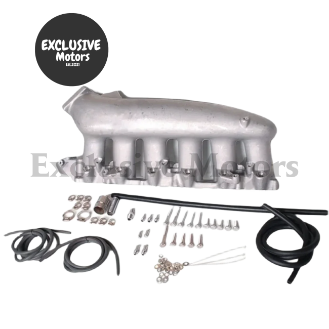 Cast Aluminum Turbo Intake Manifold For Nissan Rb25