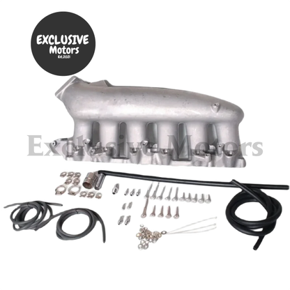 Cast Aluminum Turbo Intake Manifold For Nissan Rb25