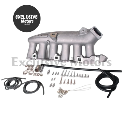 Cast Aluminum Turbo Intake Manifold For Nissan Rb25