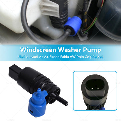 Windscreen Washer Pump Fits For Audi A3 A4 Skoda VW Polo Golf Passat 1J6955651-2