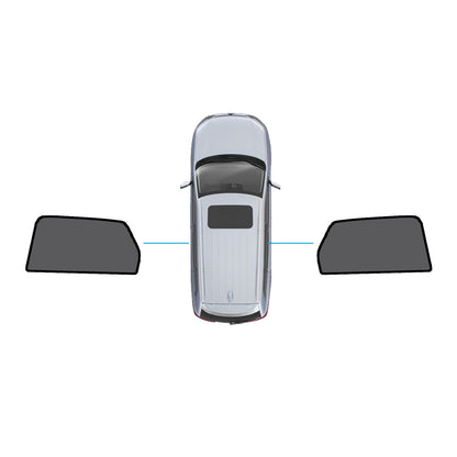 Magnetic Mesh Sun Blind Shades Suitable for Audi A4 Wagon B9 2016+On Front/Rear-3