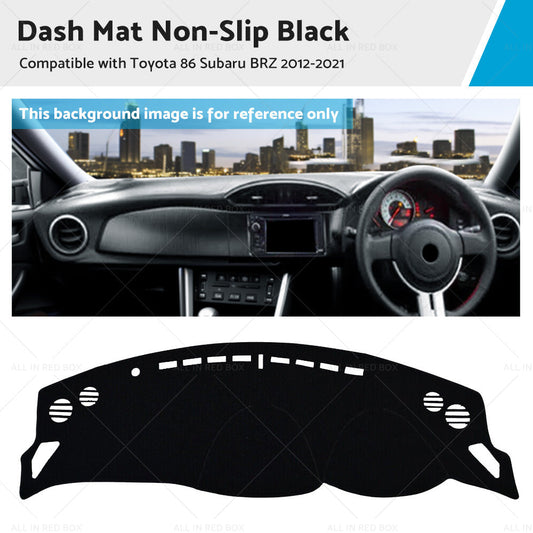 Dash Mat Dashmat Cover Suitable For Toyota 86 Subaru BRZ 2012-2021 Dashboard Pad-0