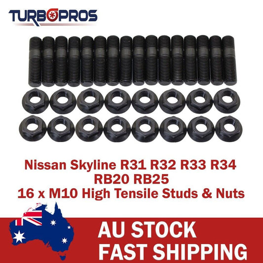 High Tensile Exhaust Manifold&Turbo Stud Kit for Nissan Skyline R34 RB25DET 2.5L