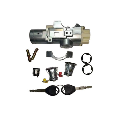 Door Lock Key Ignition Barrel Set Suitable for Nissan Patrol GU Y61 Ute 2000-17-2