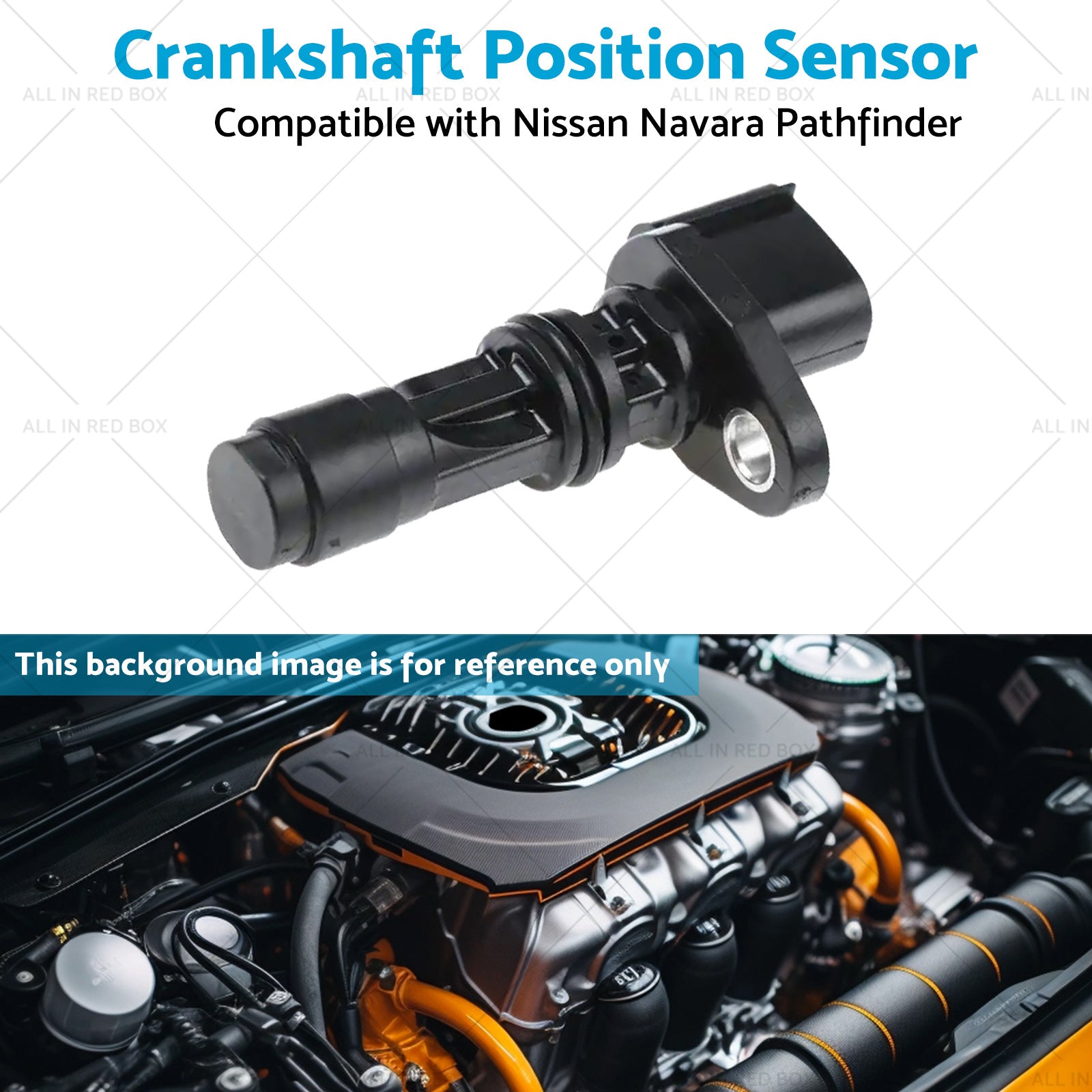 Crankshaft Position Sensor Suitable For Nissan Navara D40 Pathfinder R51 2. 5L-4