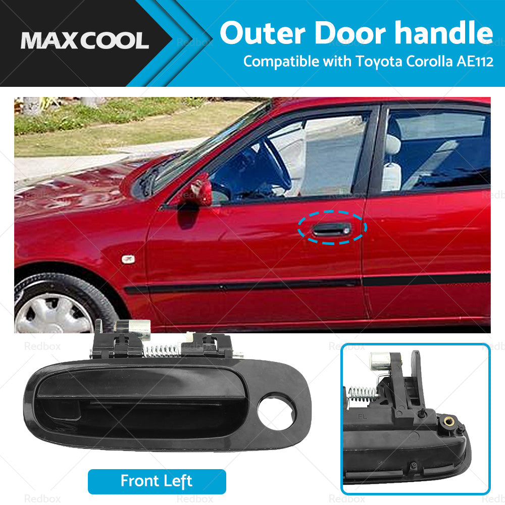 Front Left Outside Outer Door Handle Suitable for Toyota Corolla AE112 1998-2001-0