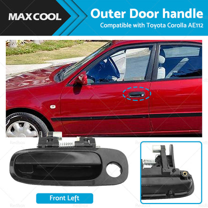 Front Left Outside Outer Door Handle Suitable for Toyota Corolla AE112 1998-2001-0