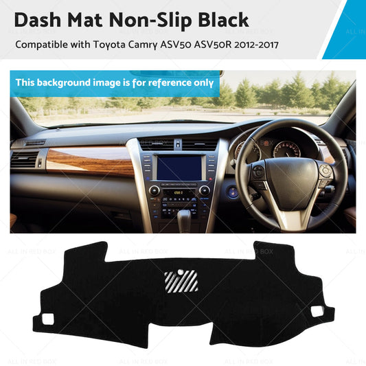 Non-Slip Dash Mat Suitable For Toyota Camry ASV50 ASV50R 12-17 Dashboard Cover-0