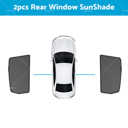 Window Sun Shade for Toyota RAV4 2019-2023 Magnetic Car Sun Blind Mesh Rear Side-3