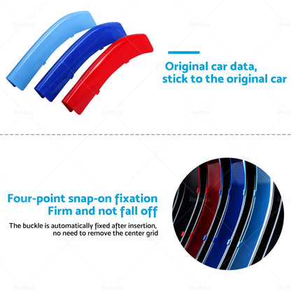 Kidney Grill Grille 3 Color Cover Clips Suitable For BMW X5 E70 M-Tech 08-13
