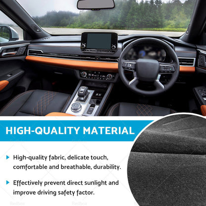 Dash Mat Suitable For Mitsubishi Outlander 2023Dashboard Cover Pad Carpet HUD-4