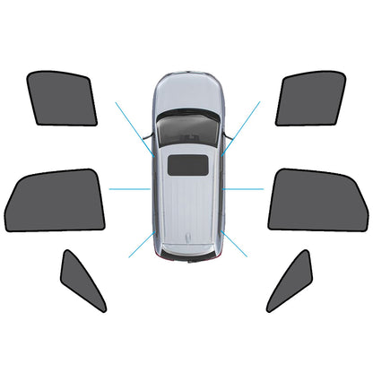 Magnetic Mesh Sun Blind Shades Suitable for Audi Q3 2011-2018 on Front/Rear-0