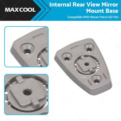 Internal Rear View Mirror Mount Base Suitable For Nissan Patrol GQ Y60-0