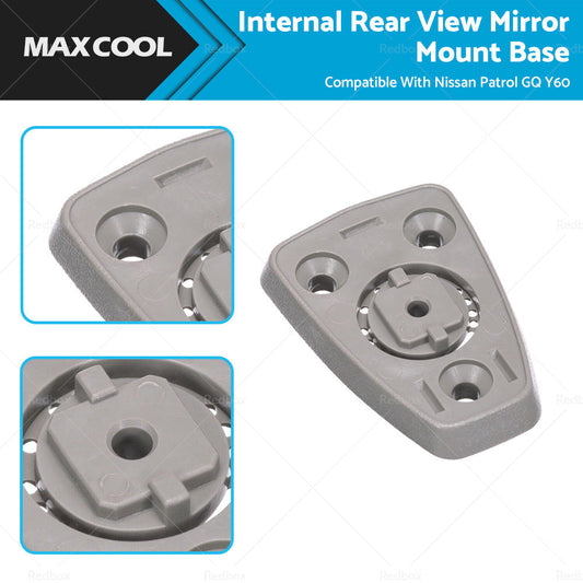 Internal Rear View Mirror Mount Base Suitable For Nissan Patrol GQ Y60-0
