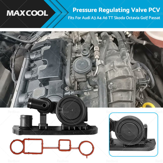 PCV Valve for Audi A3 A4 A6 TT Skoda Octavia Golf Passat 1996-2023