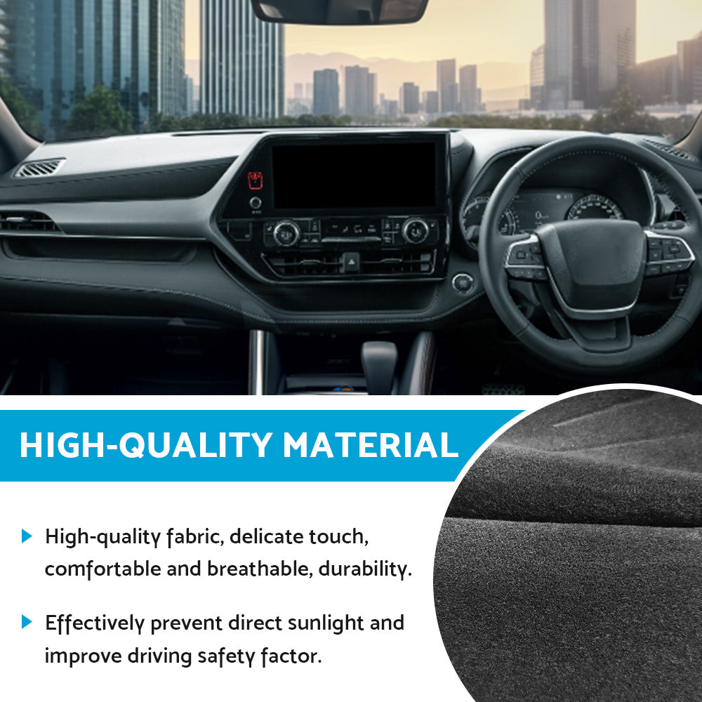 Non-Slip Dash Mat Suitable For Toyota Kluger XU75R GX GXL inchWith NO HUDinch 6 21-23-2