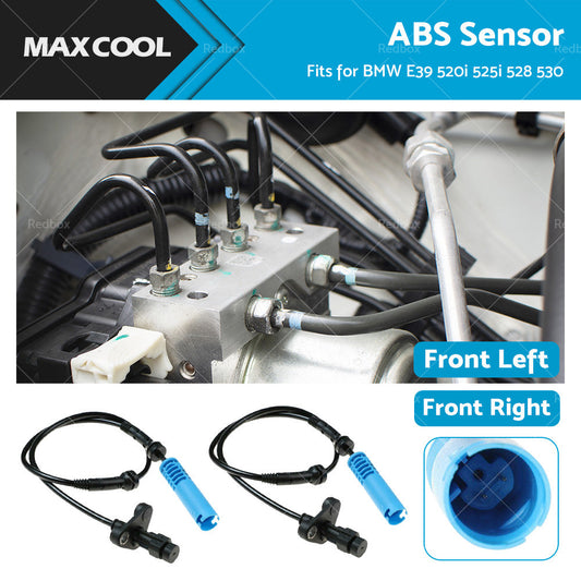 34526756375 2PCS Front ABS Wheel Speed Sensor Suitable for BMW E39 Left  Right