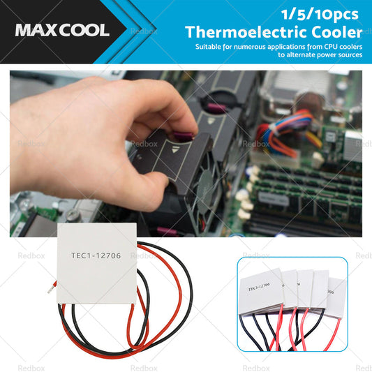 1 / 5 / 10 PCS TEC1-12706 Heatsink Thermoelectric Peltier Module Cooler Plate-0