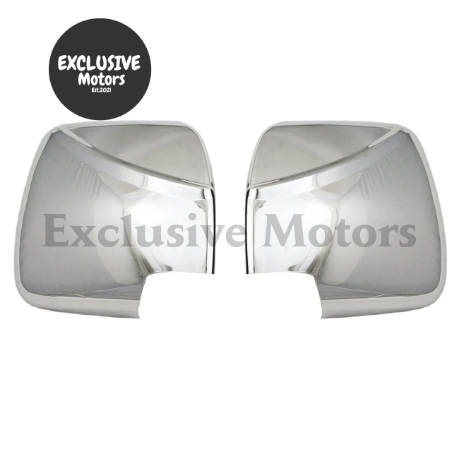 Chrome Door Mirror Cover Trim For 2008-2017 Toyota Hiace Commuter (2Pcs)