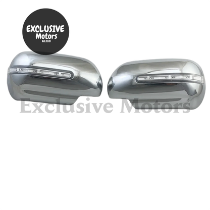 Chrome Door Mirror Cover With Led For 2008-2013 Suzuki Grand Vitara