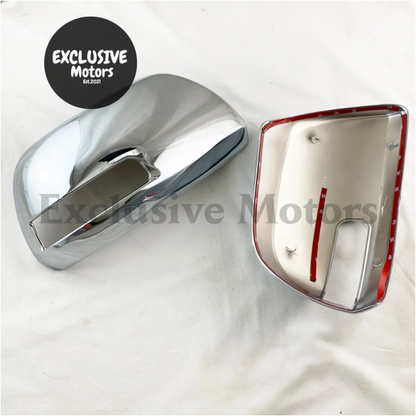 Chrome Side Door Mirror Covers For Toyota Hilux Vigo/Fortuner